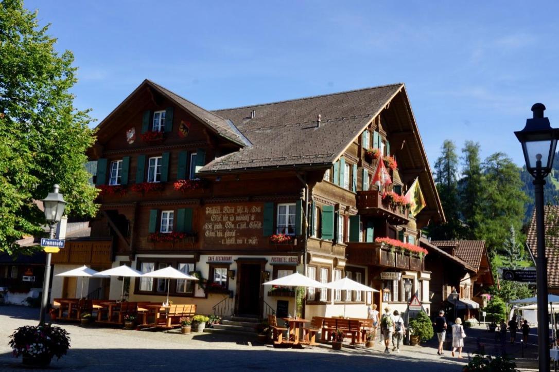 Posthotel Roessli Gstaad Exterior foto