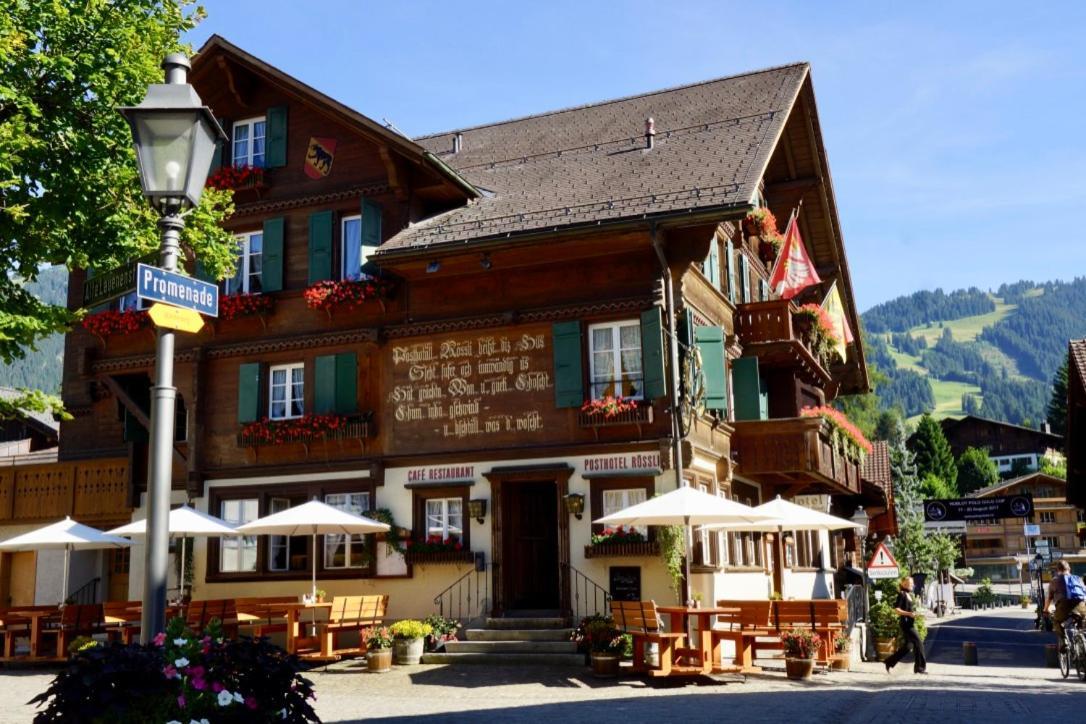 Posthotel Roessli Gstaad Exterior foto