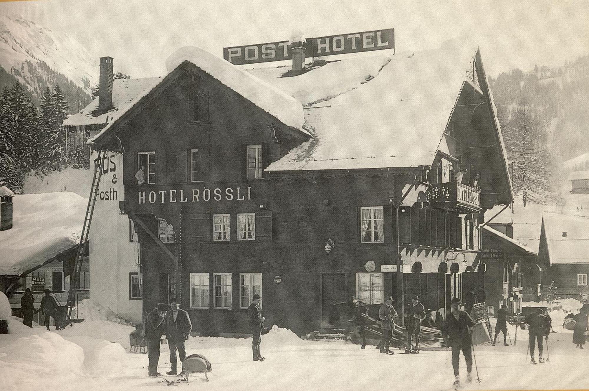 Posthotel Roessli Gstaad Exterior foto